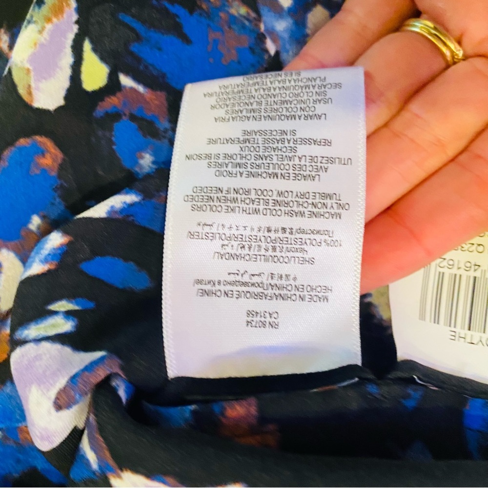 BCBGMaxAzria Edythe Cascade Drape Top - Picture 10 of 10